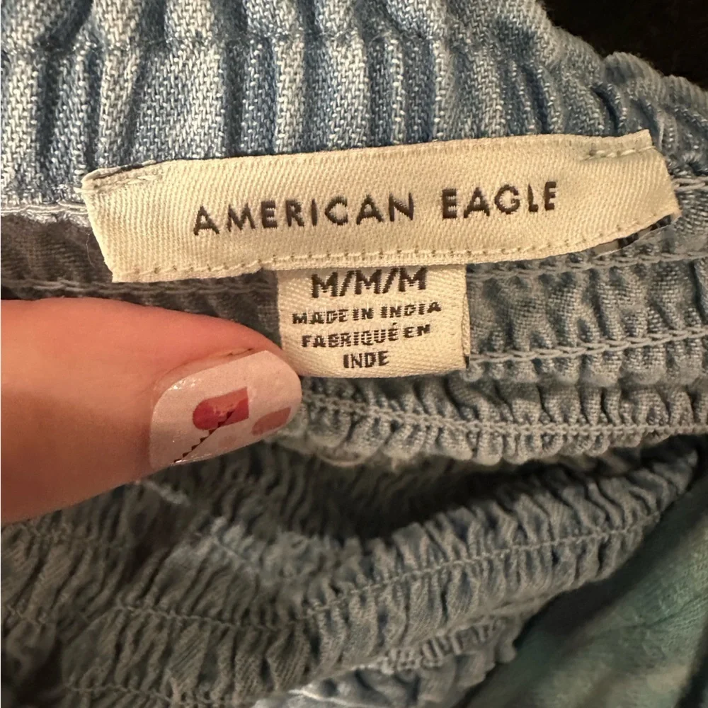 American Eagle chambray dress J-22 - Picture 3 of 3